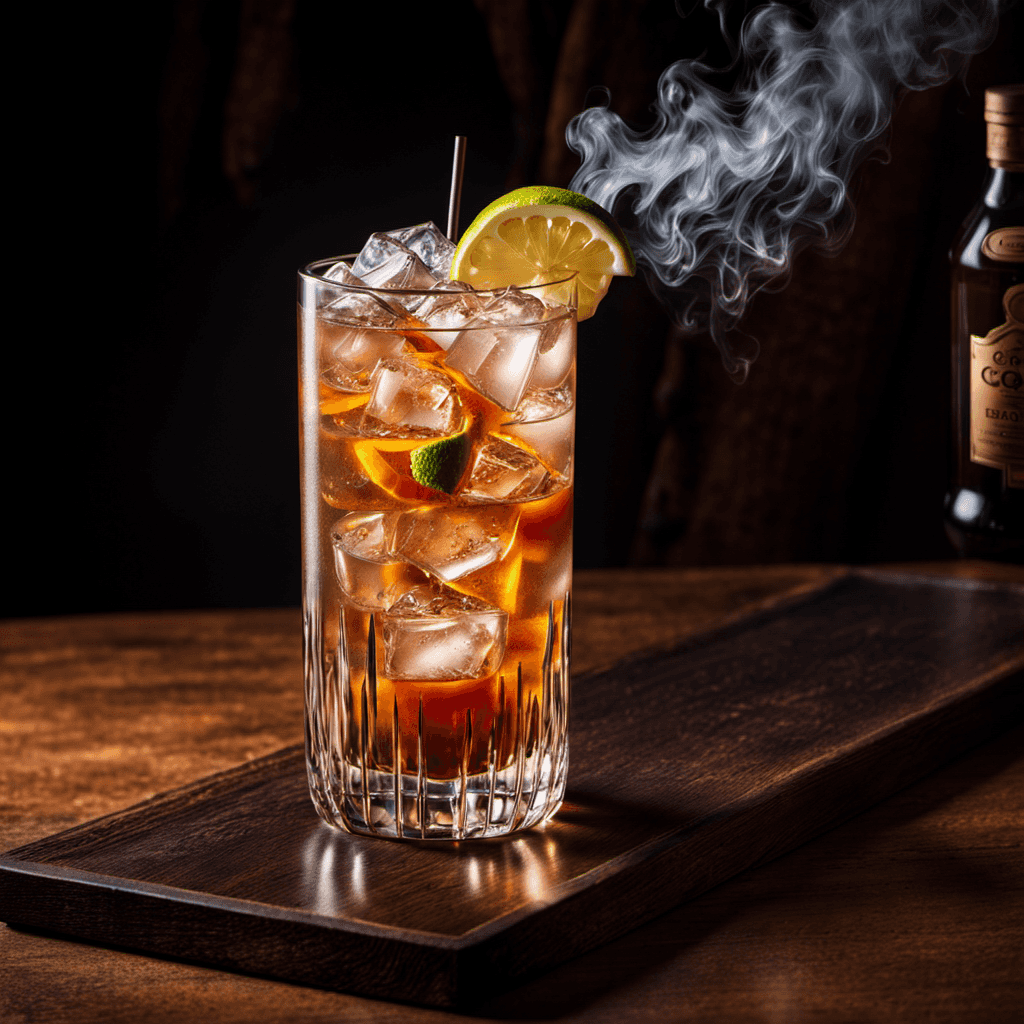 Smoke and Sparks Over the Pyrotechnic Punch