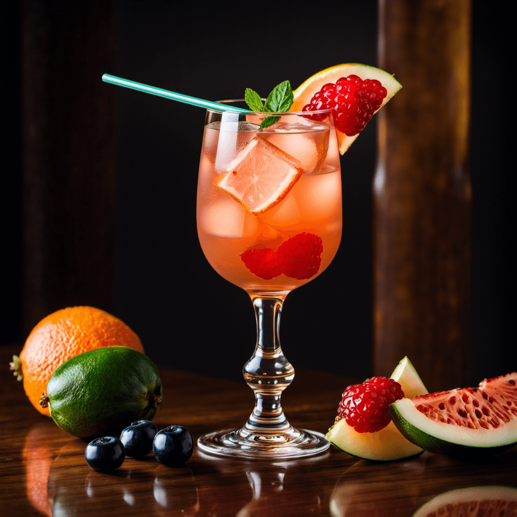 Sunburst Delight: A Vibrant Summer Elixir