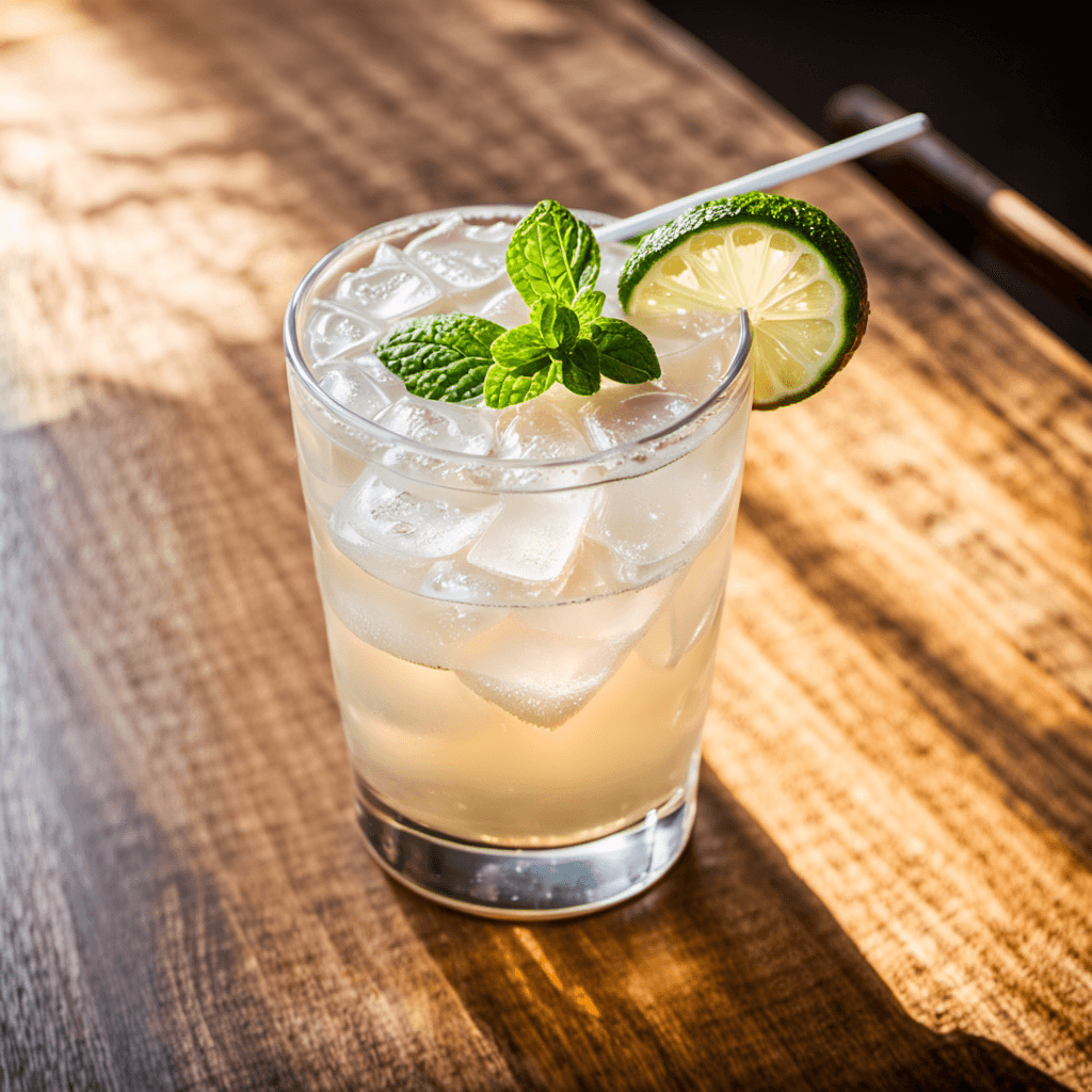 Sun-Kissed Serenity Tequila Swizzle