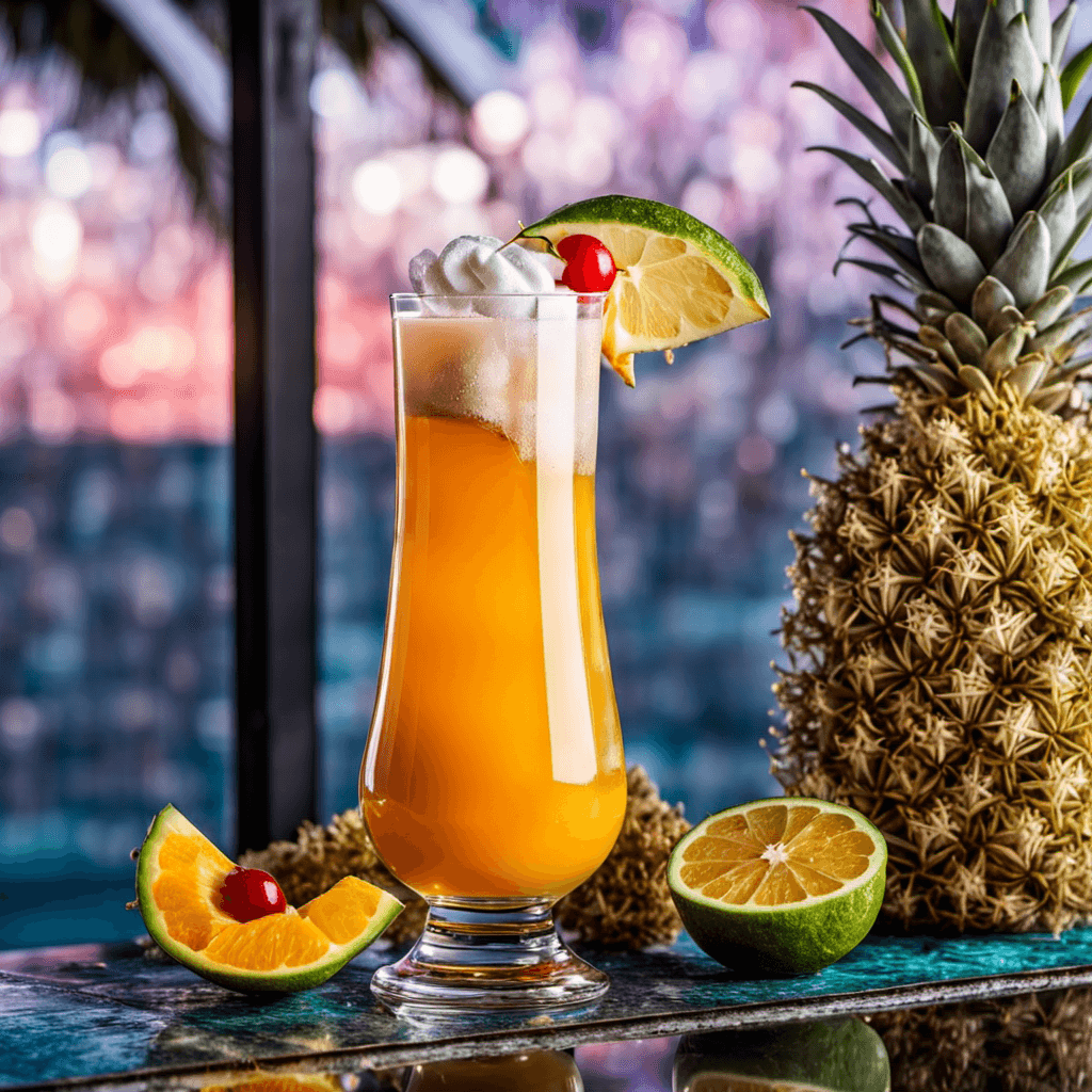 Tropical Sunset Splash