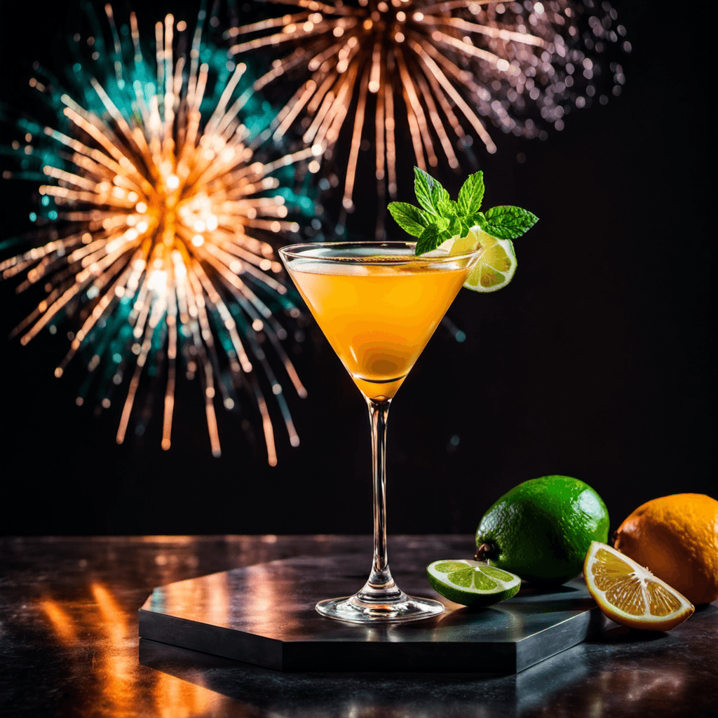 Flaming Fireworks Fizz